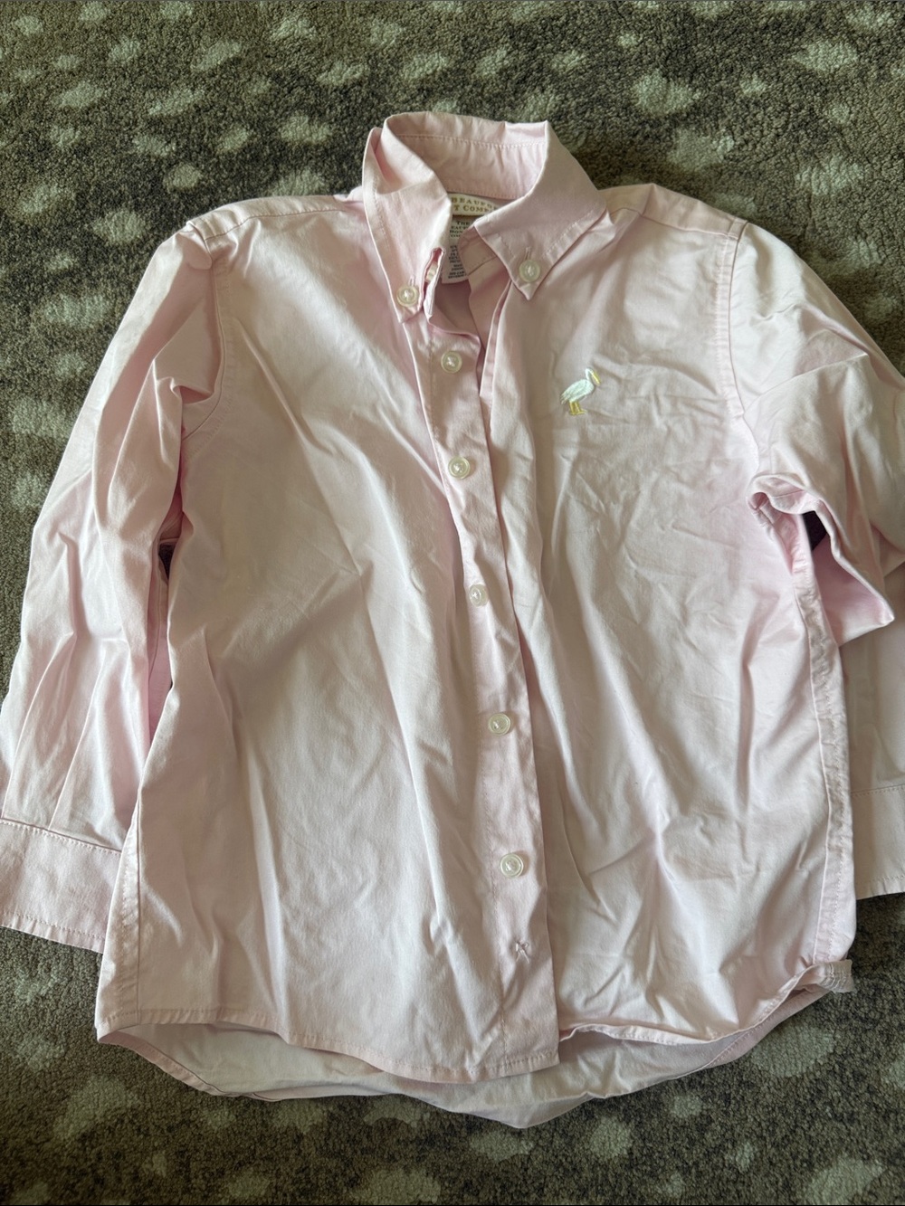 The Beaufort Bonnet Company Light Pink Button-Down Shirt for Kids